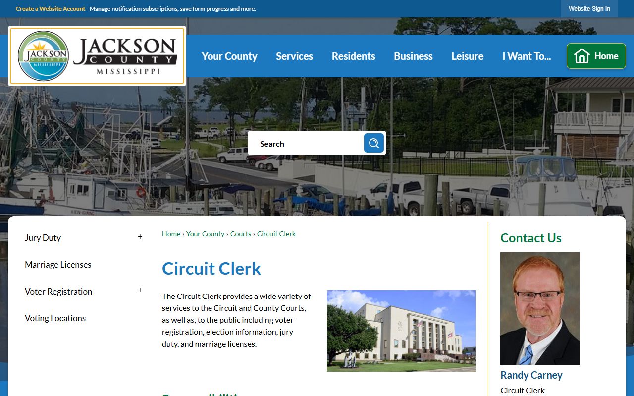 Jackson County Circuit Clerk court records office