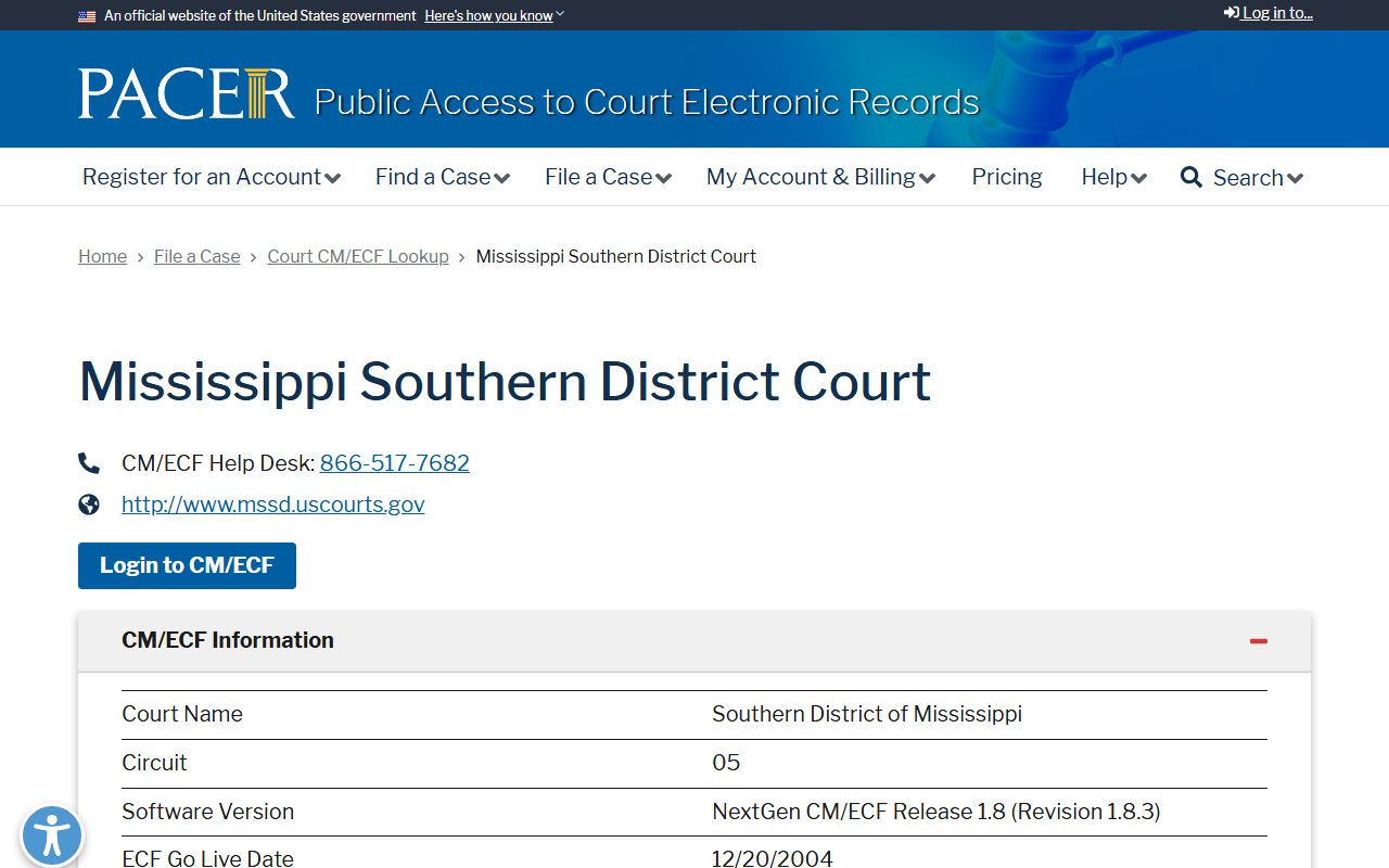 Jackson County criminal court records PACER court lookup